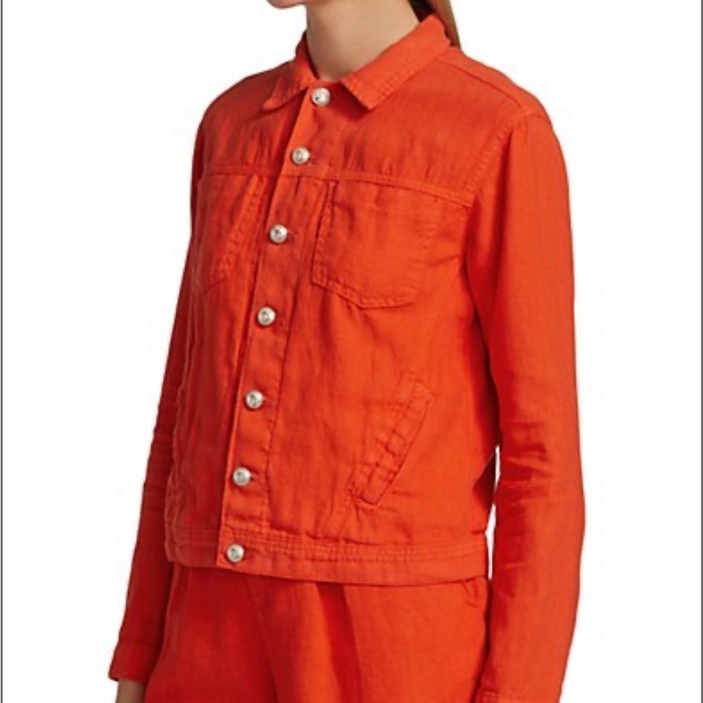 L’Agence Celine Orange jacket